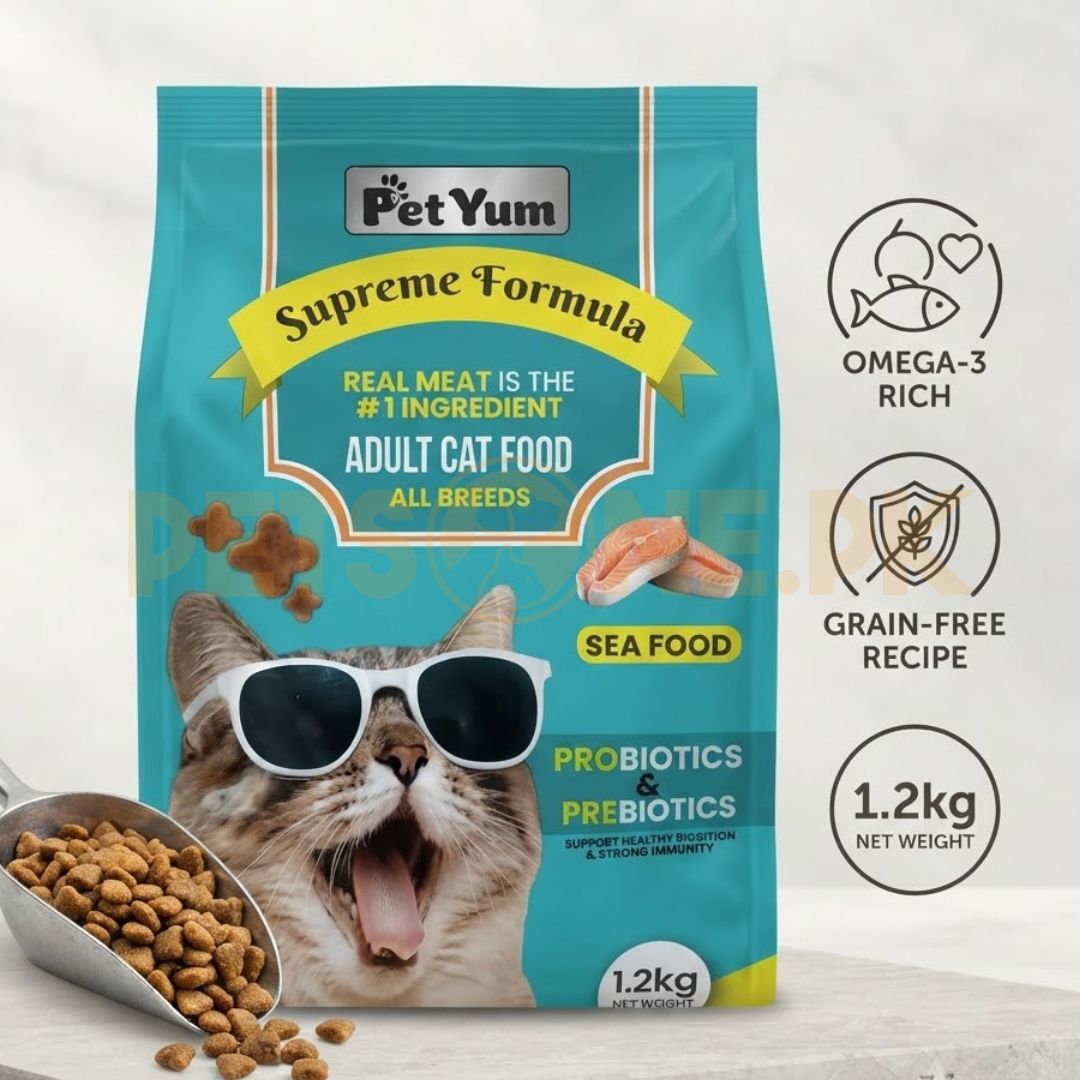 PetYum Supreme Formula Adult Cat Food (Sea Food)