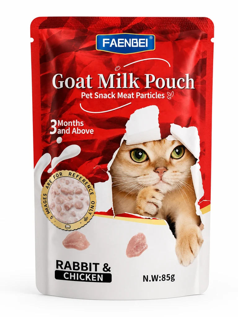 FAENBEI Goat Milk Pouch Pet Snack